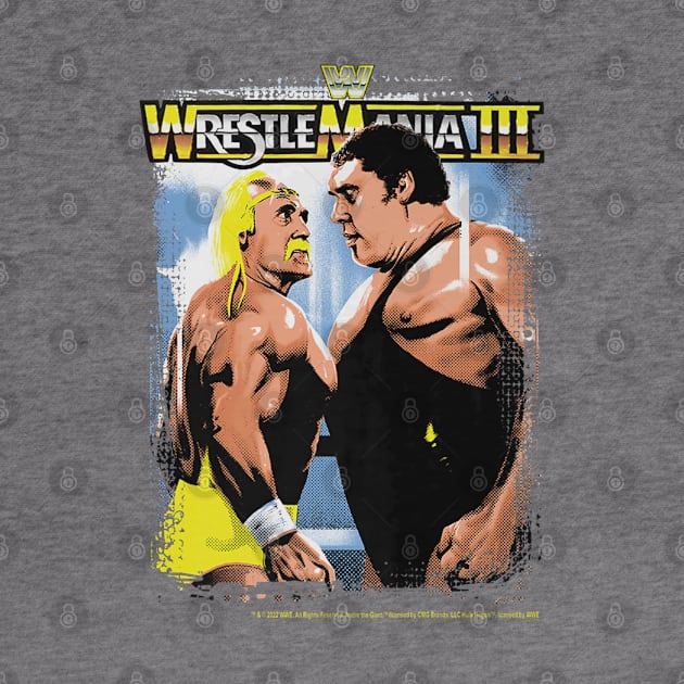 Hulk Hogan Vs Andre The Giant Wrestle Mania III by Holman